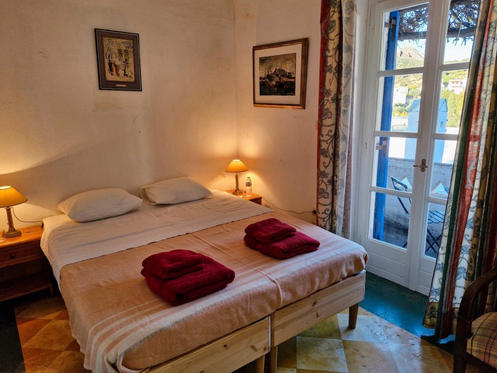 Chambre hébergement maison traditionnelle Ano Potamia Naxos