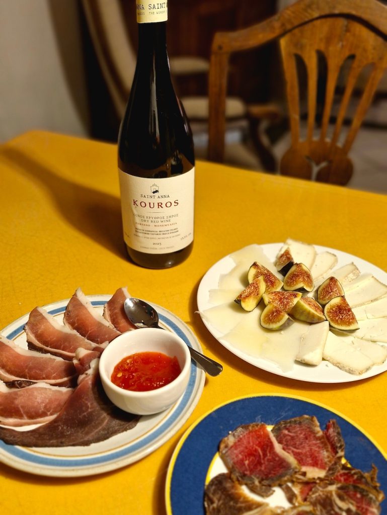 Gastronomie Naxos fromages poroduits locaux Cyclades